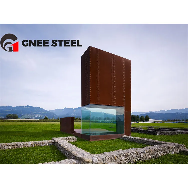 S355J2WP verwitterte Stahlplatte